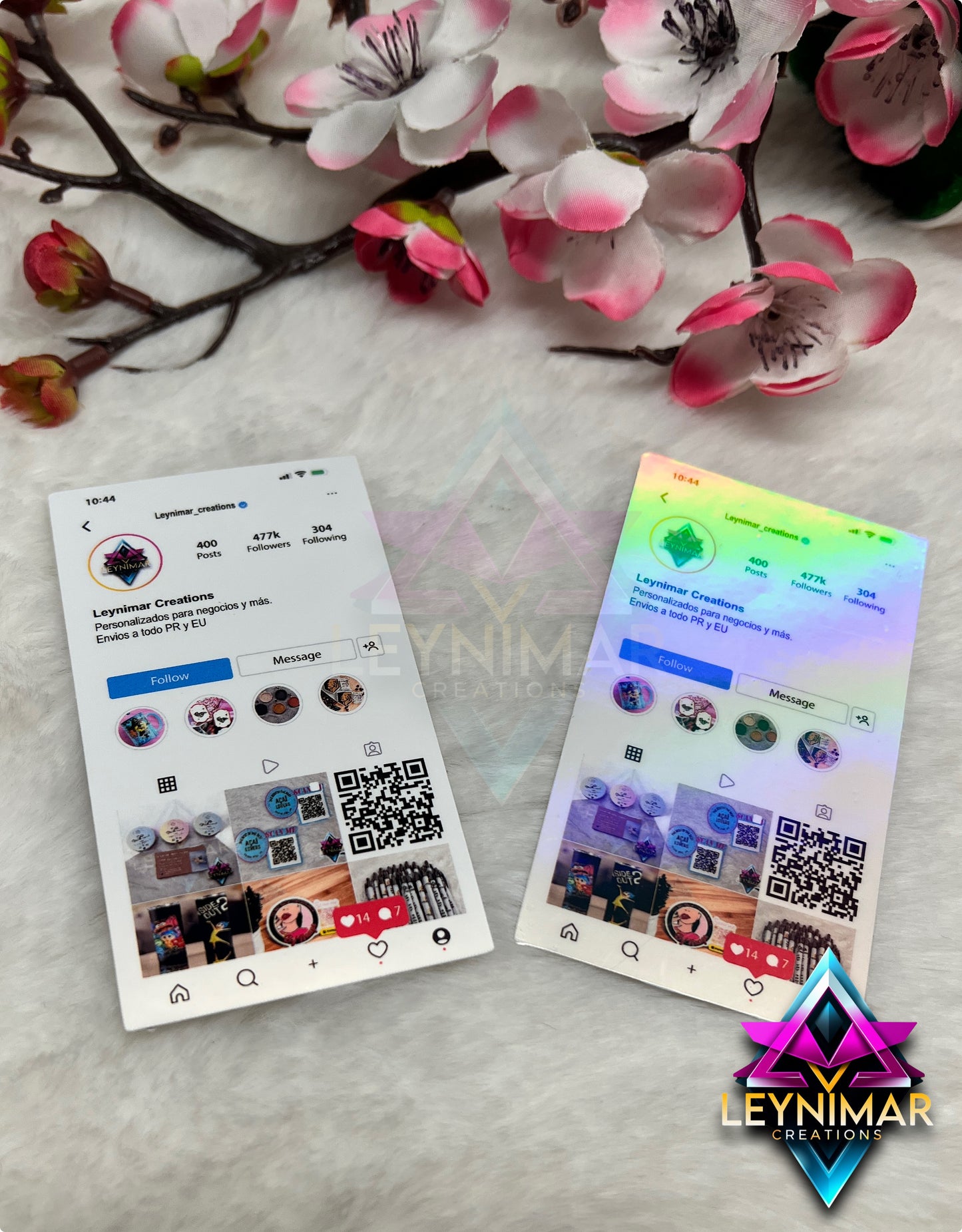 Tarjetas de presentación estilo Instagram 2