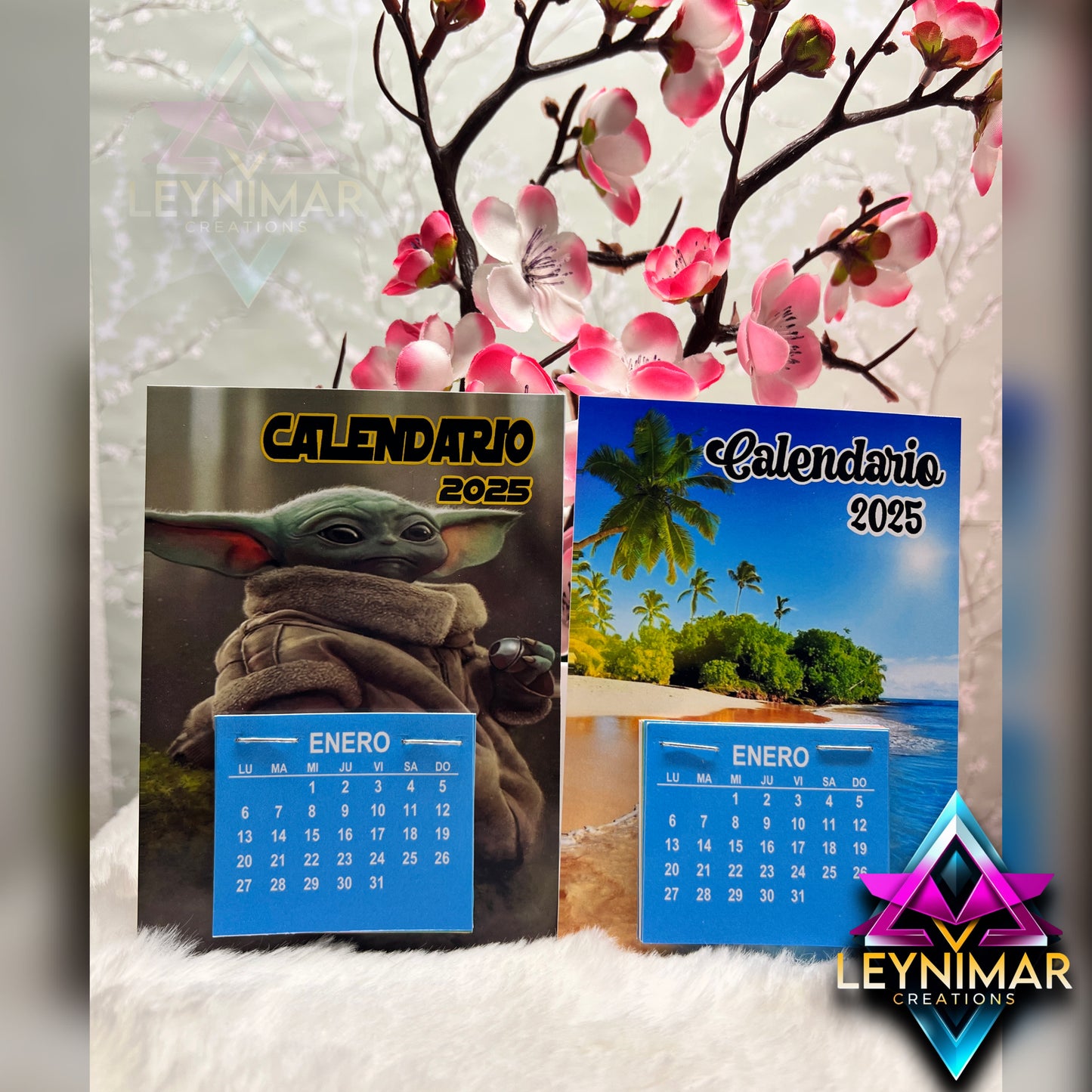 Mini calendario para nevera
