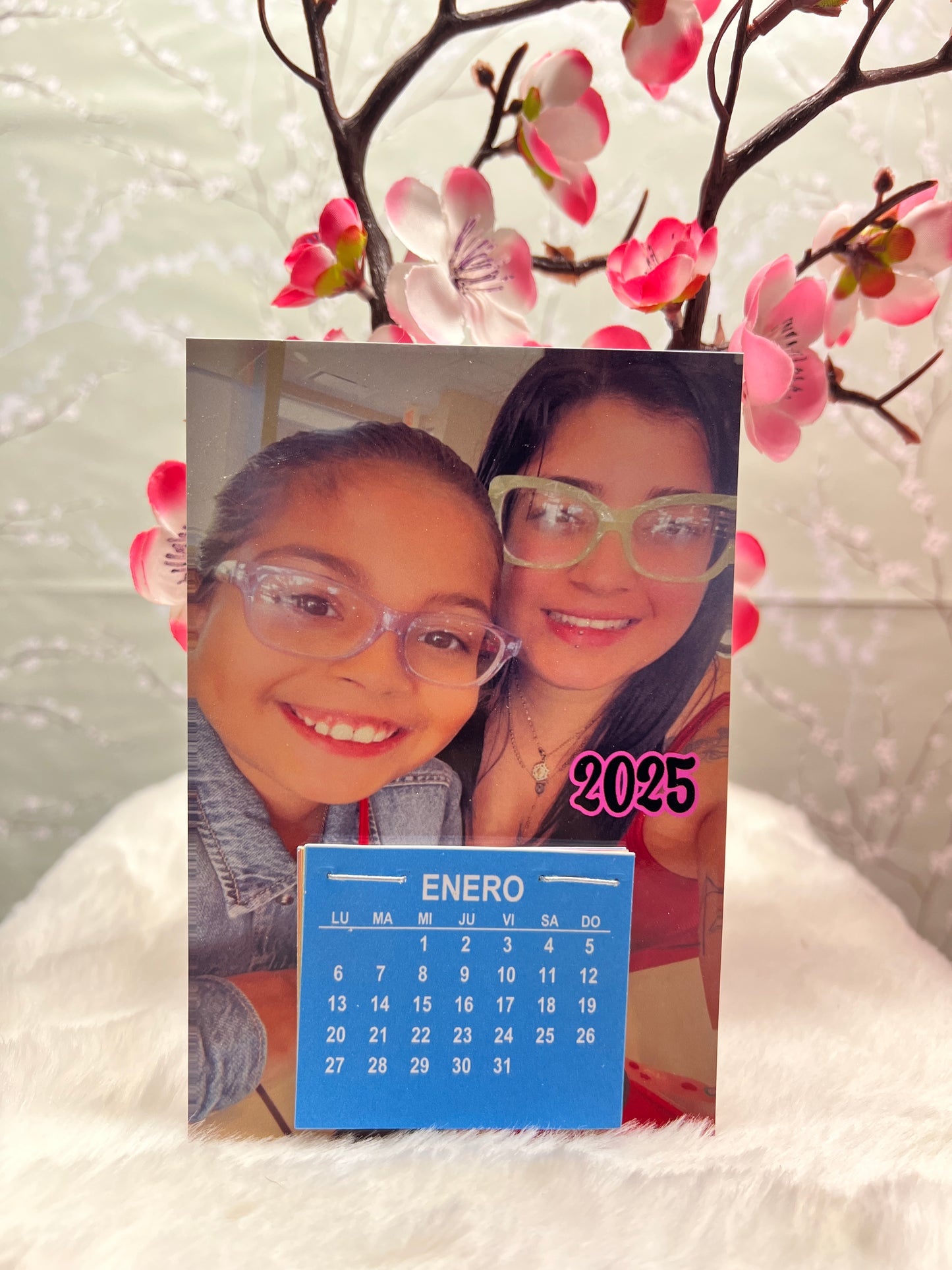 Mini calendario para nevera