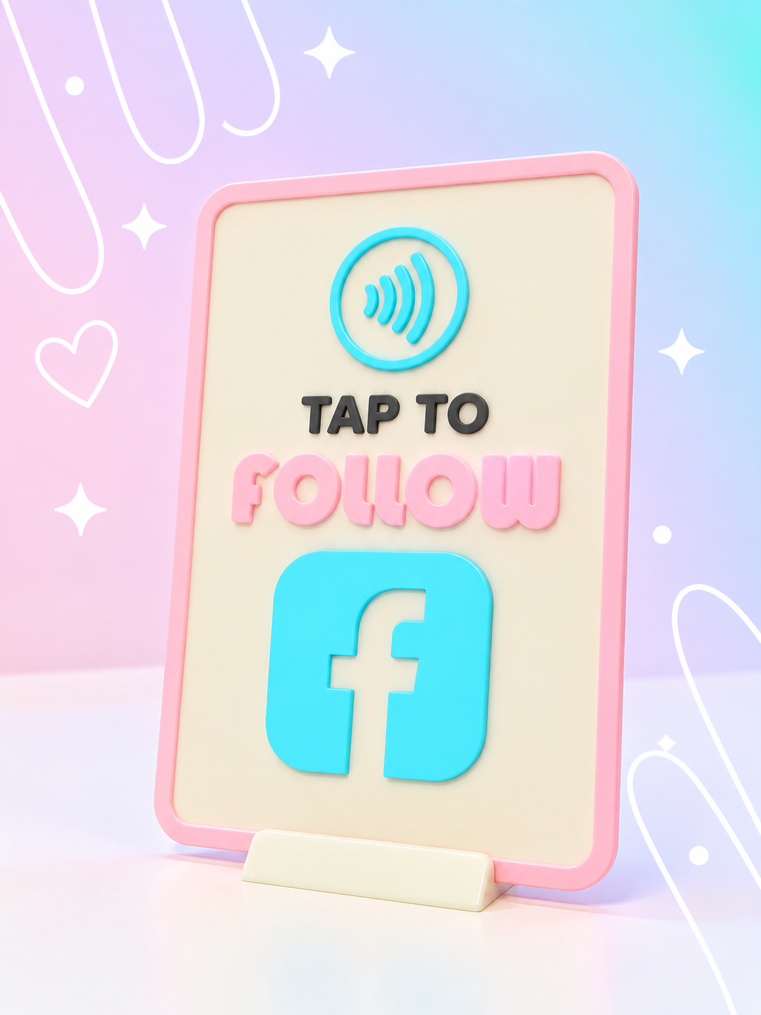 Stand NFC redes sociales