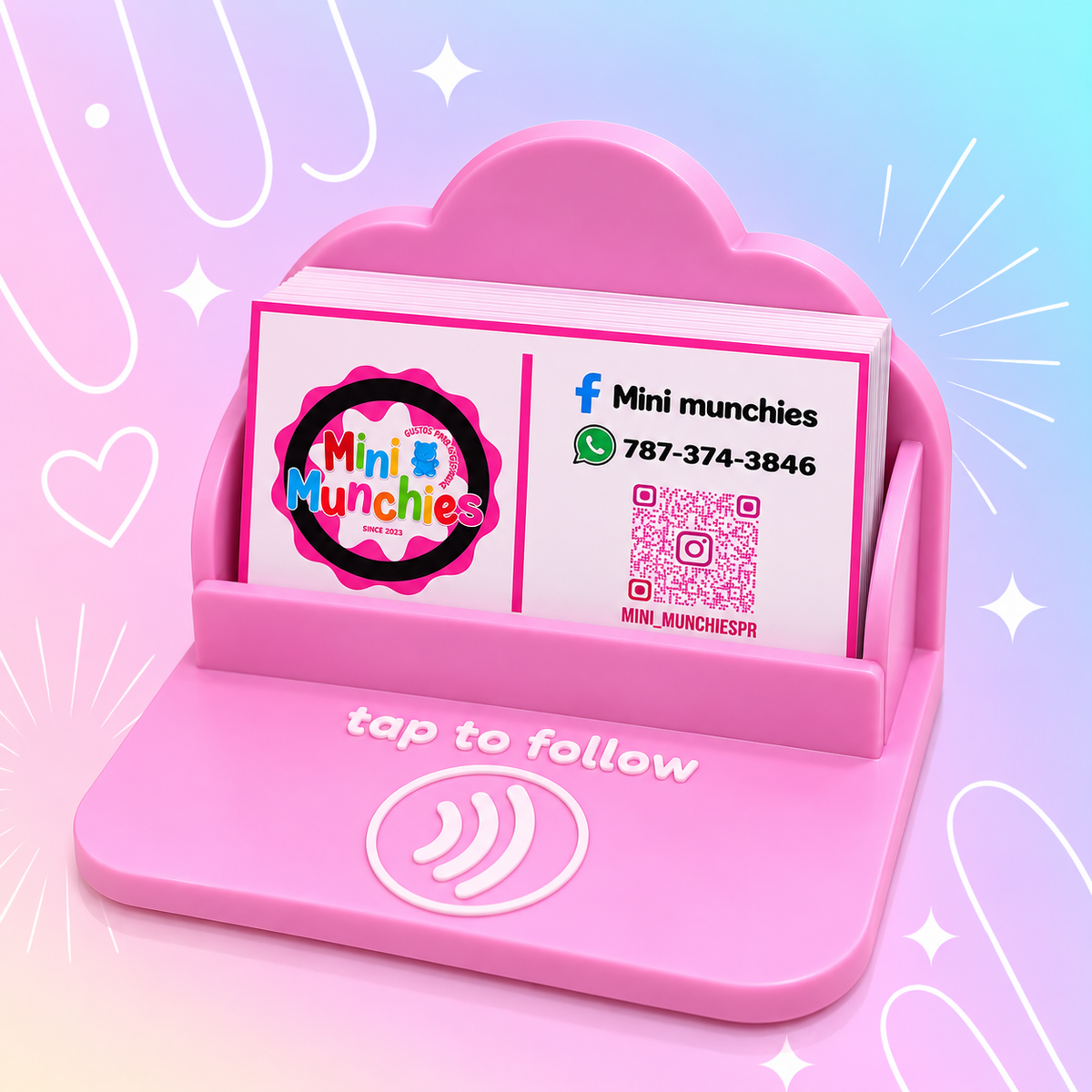 Tarjetero NFC nube