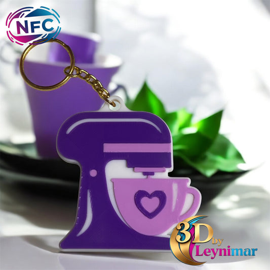 Llavero NFC baking