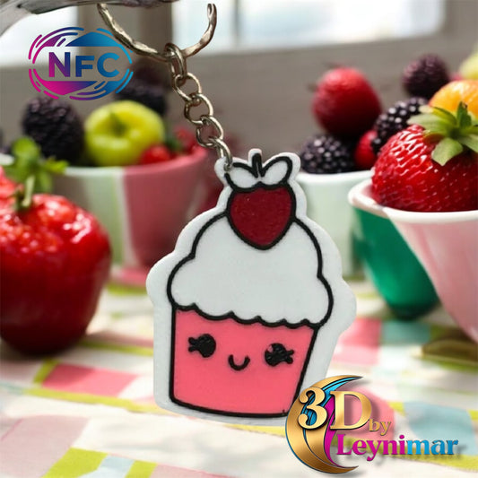 Llavero NFC postre feliz