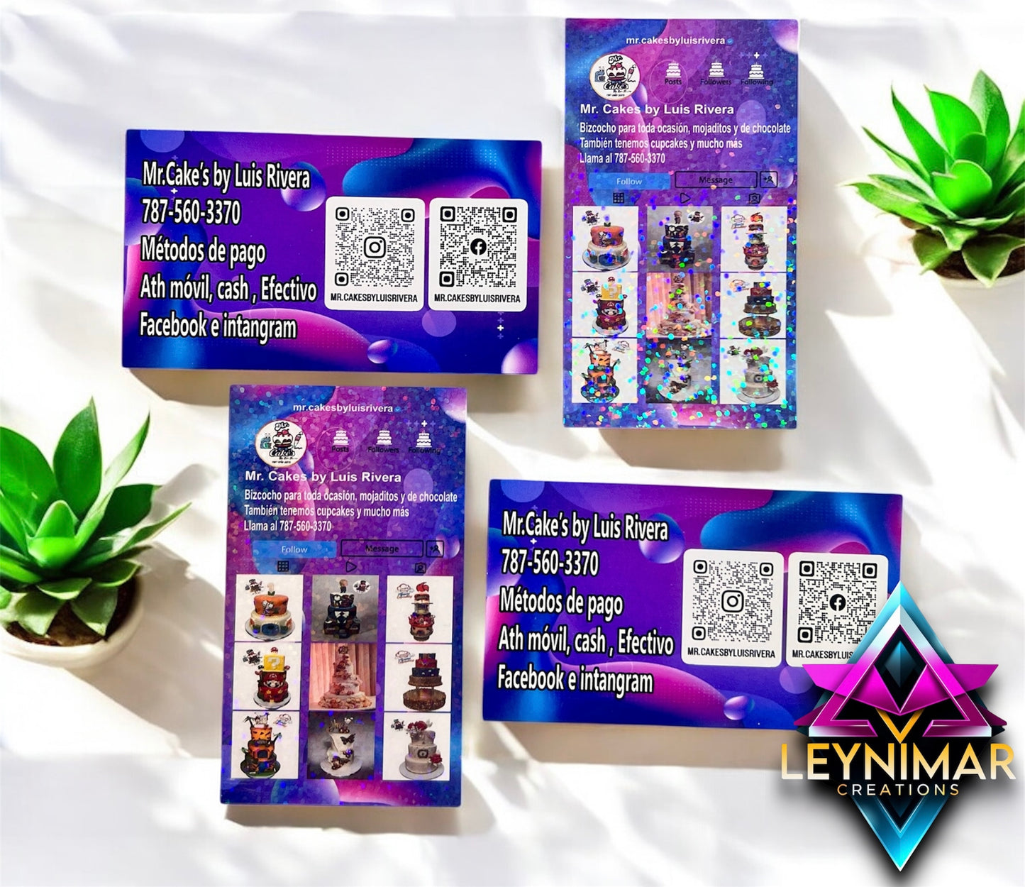 Tarjetas de presentación estilo Instagram 2