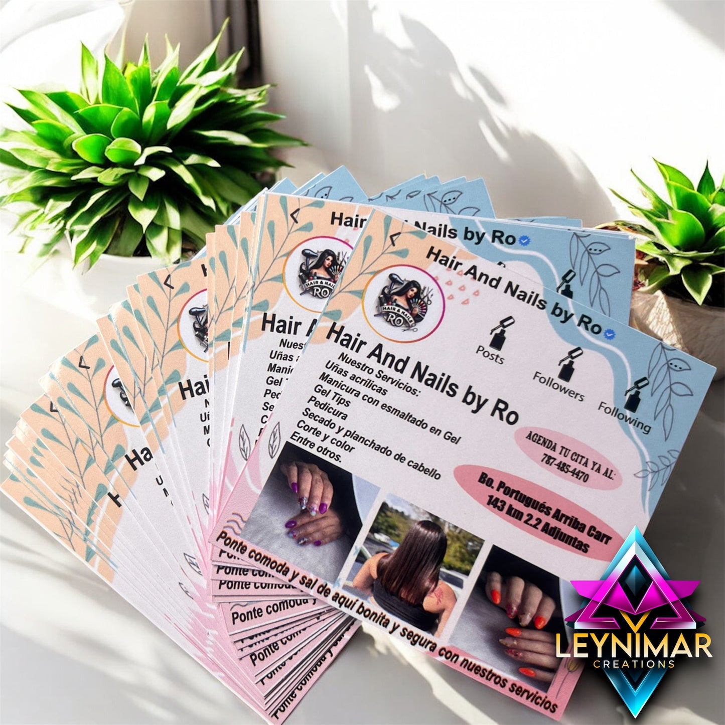 Tarjetas de presentación estilo Instagram 6