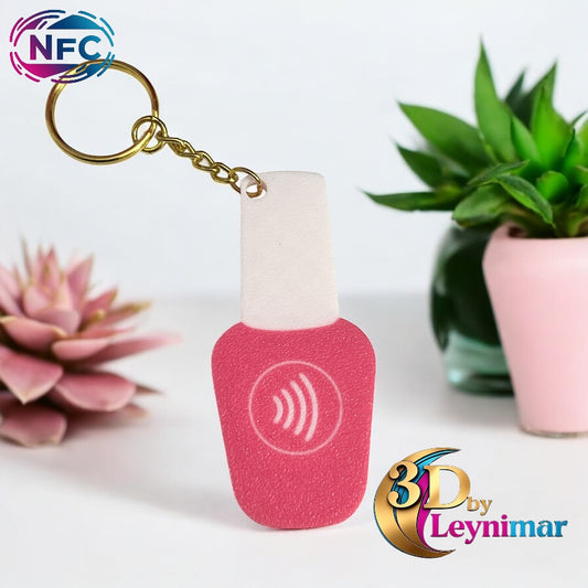 Llavero NFC esmalte