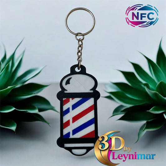 Llavero NFC barbería
