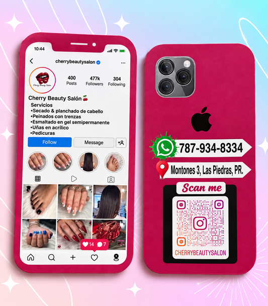 Tarjetas de presentación estilo Instagram 7