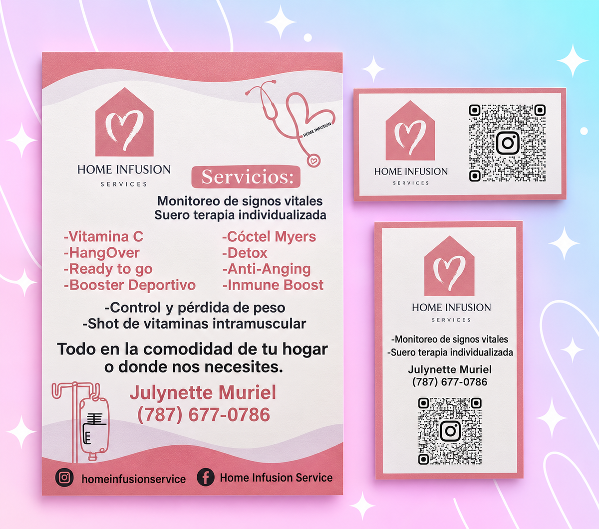 Paquete de flyers