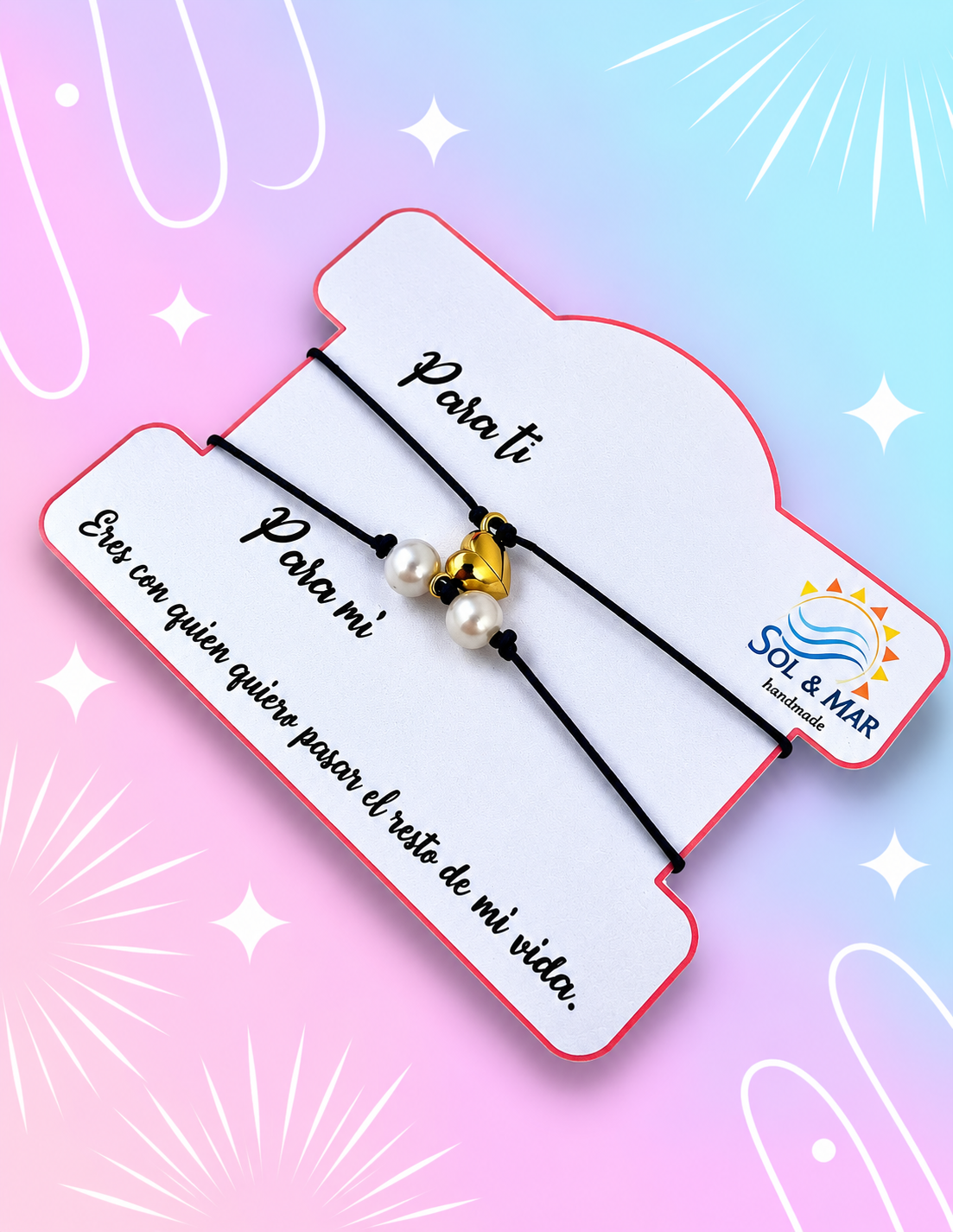 Tag para pulseras y/o ligas para el cabello