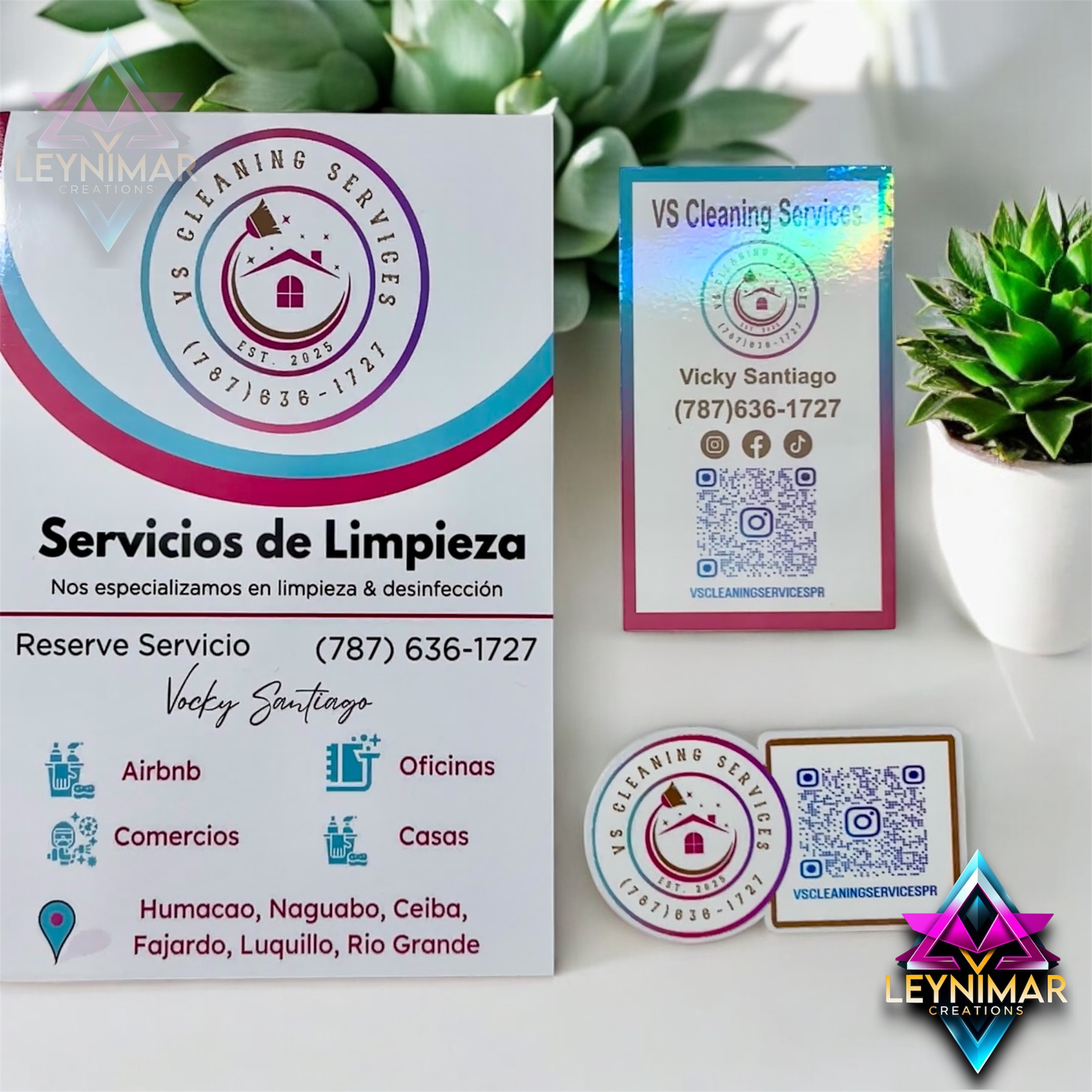 Paquete promocional con flyers